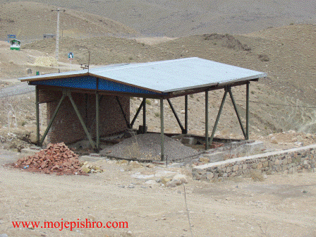 سازه فلزی بنیاد مسکن انقلاب اسلامی نصب شده در حتکن