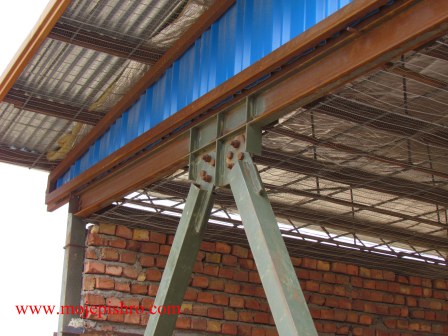 اتصالات سازه پیچ و مهره بنیاد مسکن انقلاب اسلامی / ضد زنگ نزده هم به گردن پیمانکار نصاب تنبلش